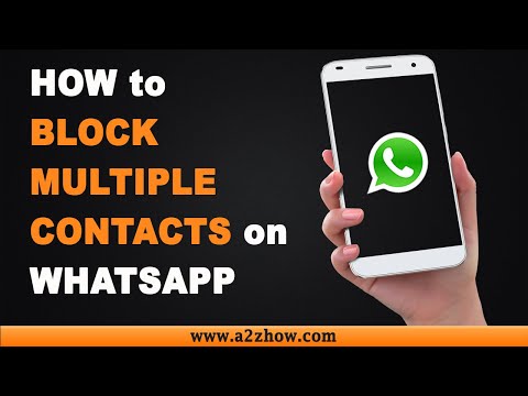 How to Block Multiple Contacts on Whatsapp