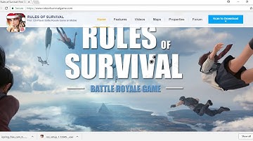 How to download Rules of survival on PC
