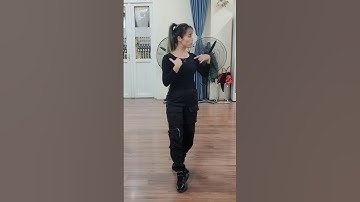 Cha cha cha basic steps solo - detail, slow cha cha - New York cha cha