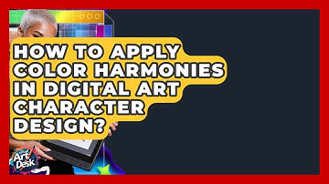 How To Apply Color Harmonies In Digital Art Character Design? - The Virtual Art Desk