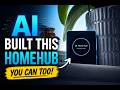 Building a Touchscreen Smart Hub with AI — Waveshare ESP32-S3 1.85" (Clock, Weather, Radio &amp; More)