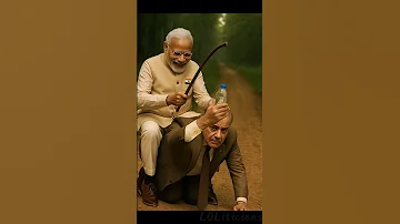 Water Heist PM Modi S Ultimate Trolling Ride To PM Shahbaz Ai Funny Indiapakistanwar Modi 