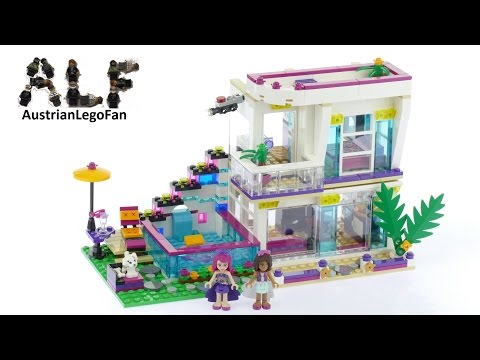 Lego Friends 41135 Livi's Pop Star House  - Lego Speed Build Review