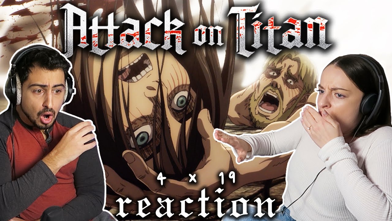 Attack on Titan 4x19 REACTION! | "Two Brothers" - YouTube
