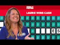 Laurie Chooses the Category AROUND THE HOUSE | Wheel of Fortune