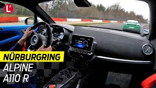 (2023) Alpine A110 R : Nürburgring 7"30 BTG with fun