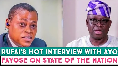 Rufai Oseni vs Tinubu Boys Series. The Moment Ayo Fayose Wanted To Béat Rufai In Arise Tv Studios.