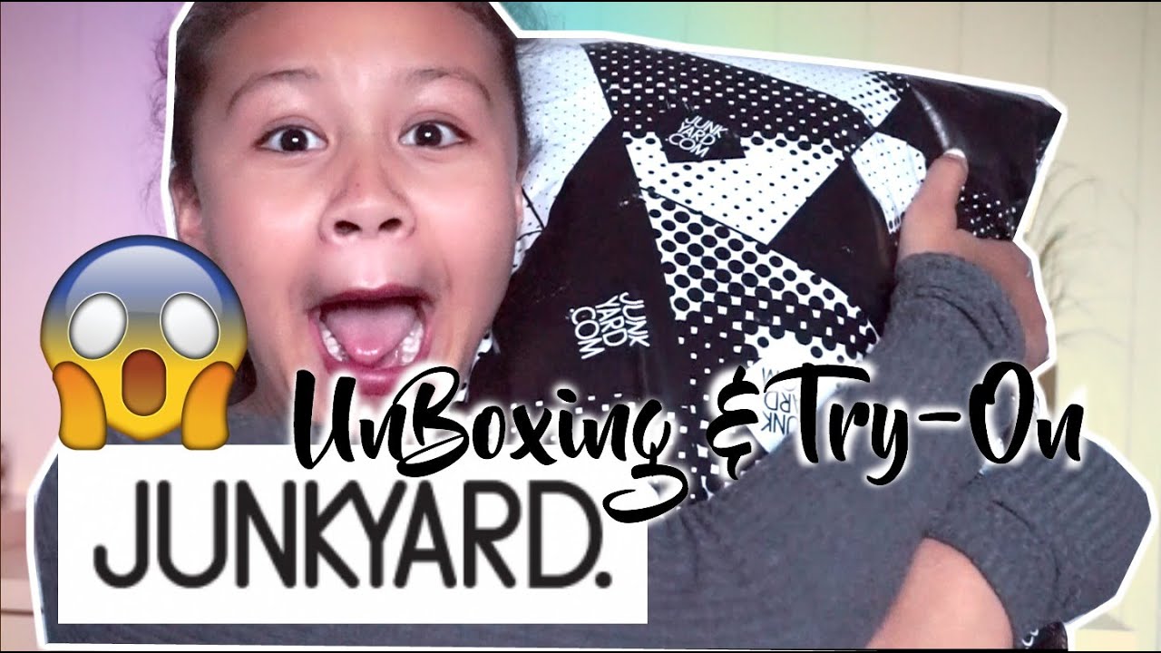 JUNKYARD UNBOXING / TRY-ON