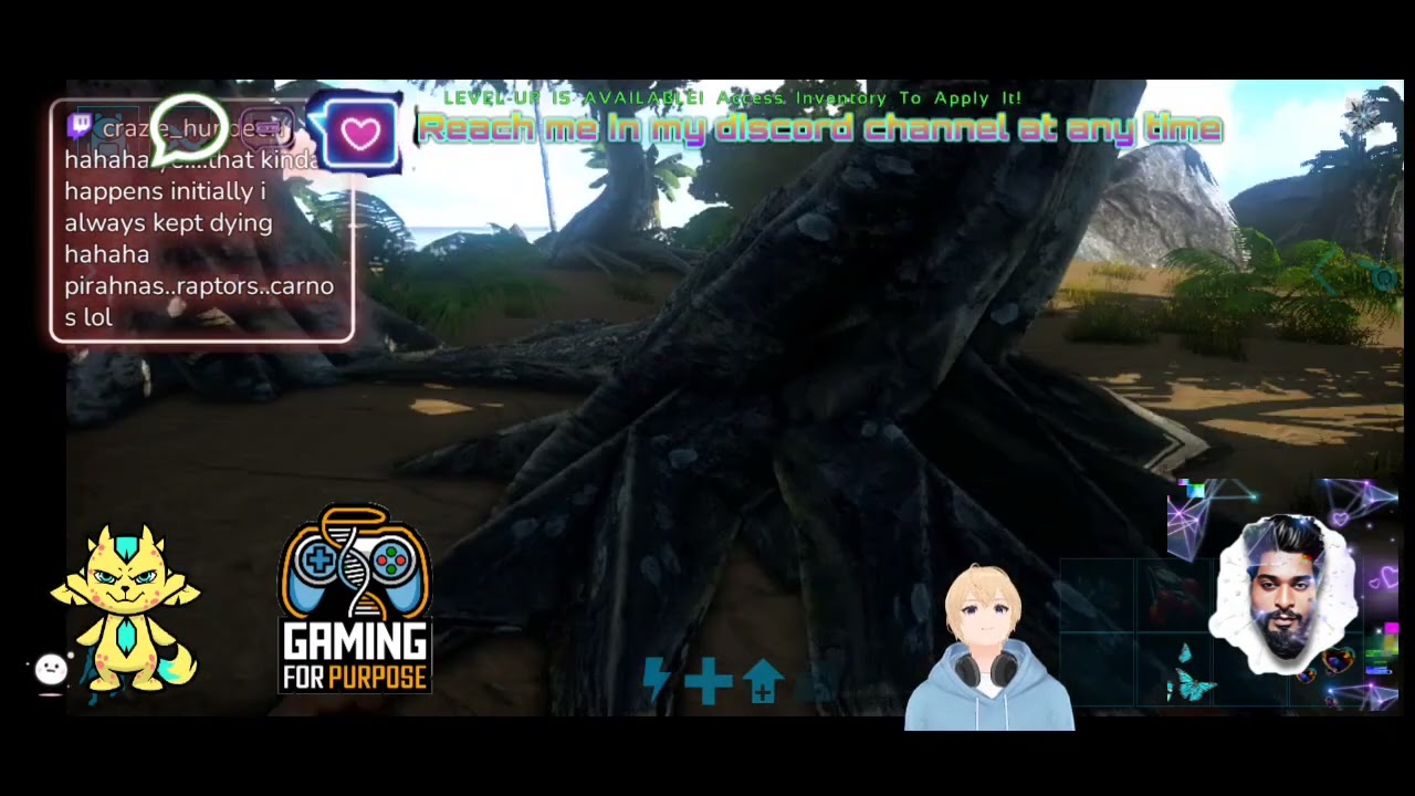 Luckily had a sleeping bag at ARK survival