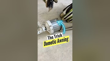 Replacing Dometic Awning Fabric