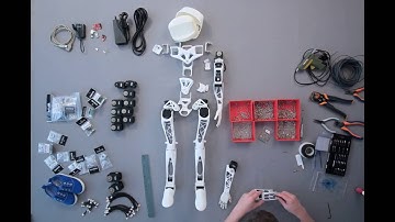 Time lapse of Poppy humanoid