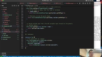 [MLIR/Toy Lang/Ch2] 3rd session, Code generation