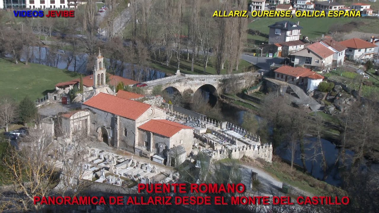 ALLARIZ, LA VILLA REAL DE GALICIA. ESPAÑA 4K