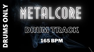 Metalcore Drum Track 165 Bpm