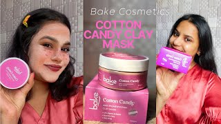 Cotton Candy Anti-pigmentation  Clay Mask @bake_cosmetics Review