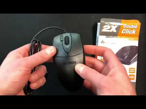 Распаковка A4tech OP-620D Black