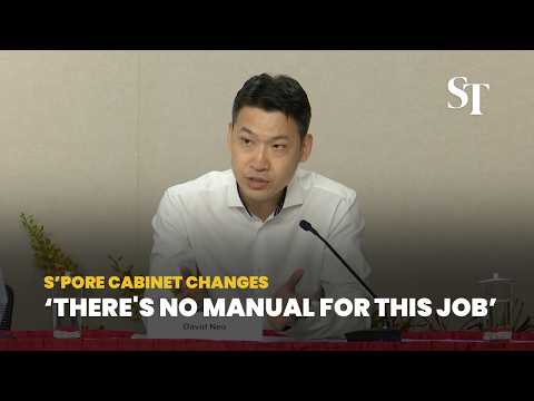 David Neo promoted to Minister for Culture, Community and Youth