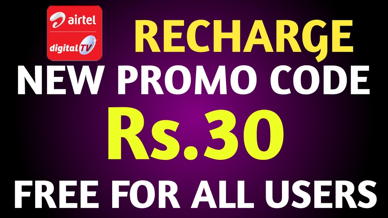 Airtel digital tv recharge offer ! Paytm airtel tv recharge promocode august 2019 YouTube