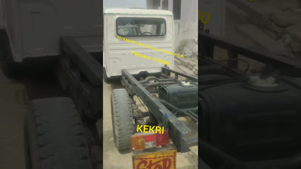 2013 model bolero pickup maxitruck plus 