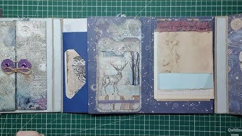 Lapbook folio journal episode 3: adding pockets etc.