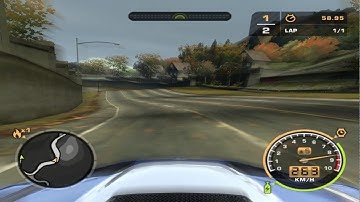 NFSMW - Circuit #11/29: Switchback 1:34.79 1st Lap BMW (nos off)
