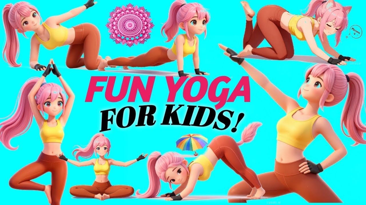 Easy Laying Down Yoga for Kids | Calm, Relaxing Yoga Poses for Children ...
