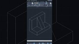 AutoCAD Isometric Drawing Exercise 2s