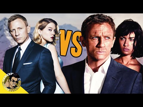 Quantum of Solace vs Spectre - Face Off