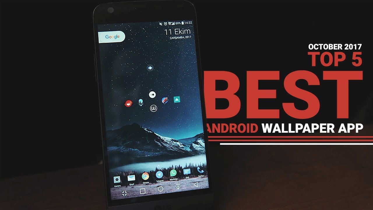 Top 5 Free Best Android Wallpaper App ( October 2017 ) - YouTube