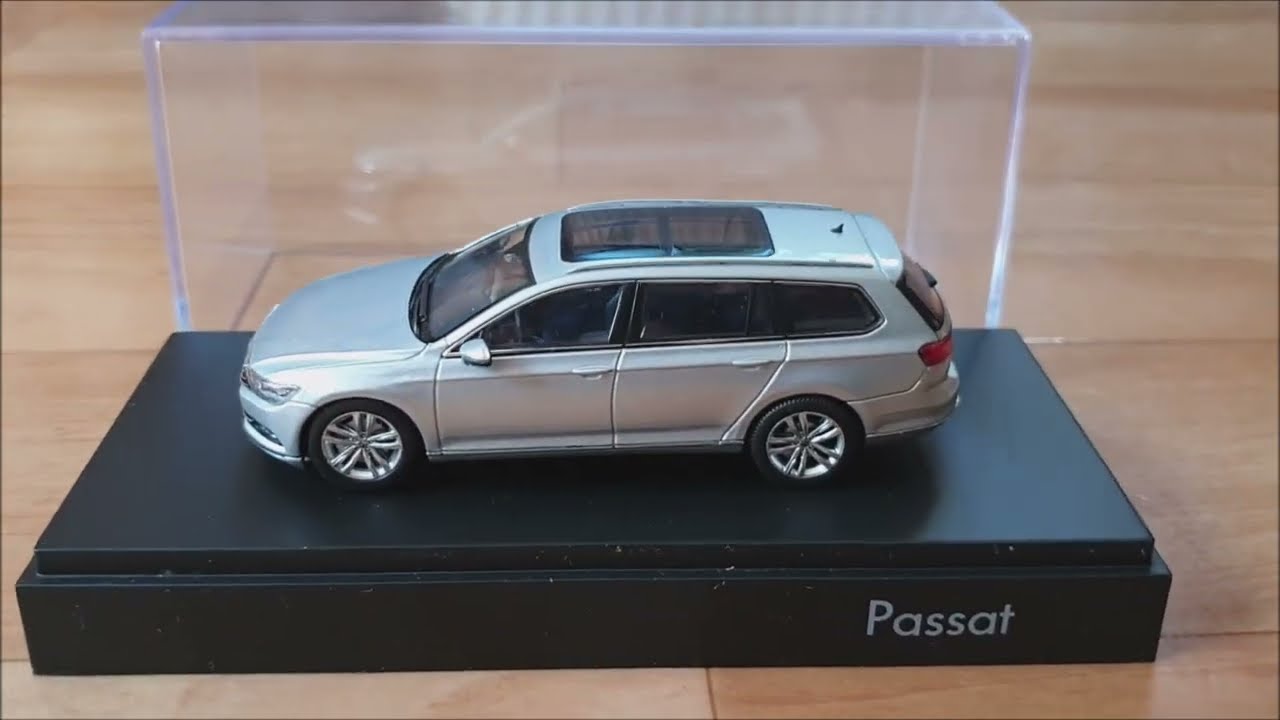 Diecast VW Passat B8 1:43 Herpa - YouTube