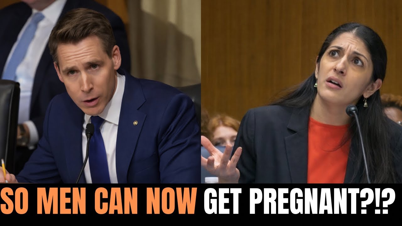 Josh Hawley SHUTS DOWN Gender Ideology in Senate Hearing | Can Men Get Pregnant?