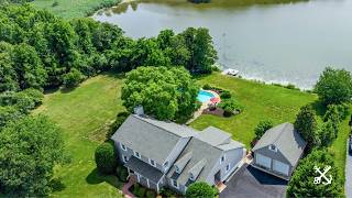 Renovated Chews Creek Waterfront Home w/ pool | 115 NW Creek Dr, Stevensville | $1,395,000_