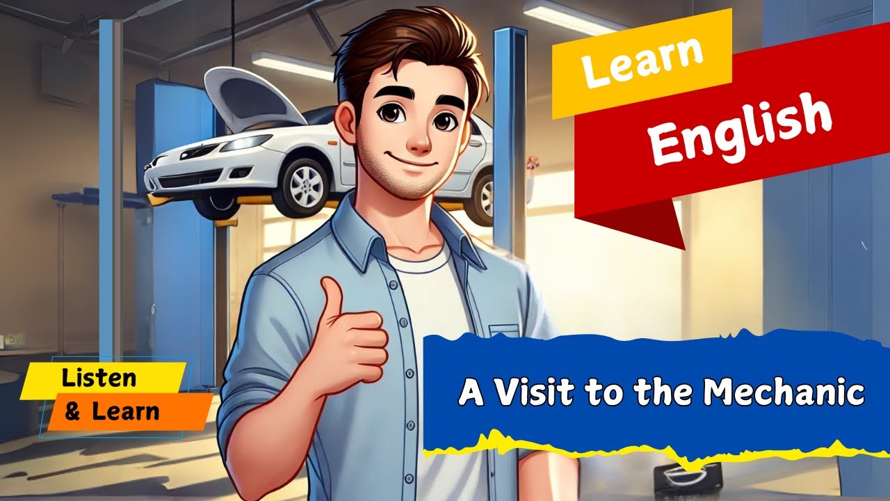 Learn English at the Auto Shop - A Saturday Morning Adventure! - YouTube