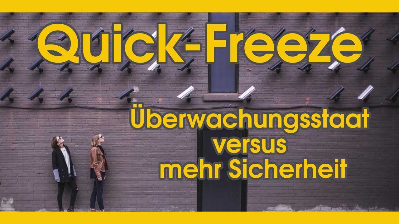 Quick-Freeze: Erleichtert es die Strafverfolgung im Internet?