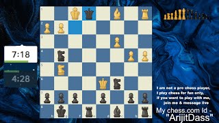 Playing Chess ।।   Live ।। New Player ।। Board Game Live