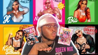 Nicki Minaj - Super Freaky Girl (Queen Mix) Ft, JT, BIA, Malibu Mitch and more (Reaction)