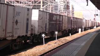【梅田貨物線】　EF65－2061牽引貨物　【5087レ】