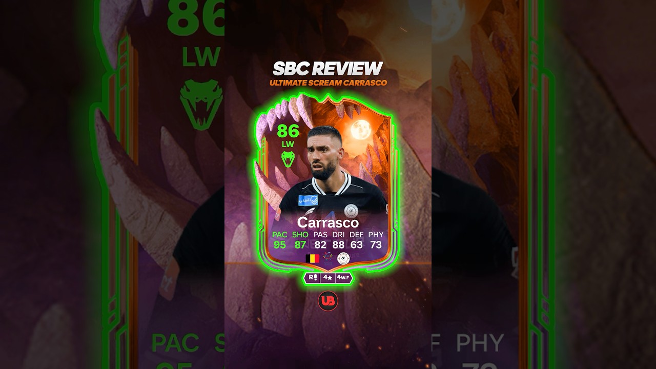 Carrasco SBC!! 🧐🔥 