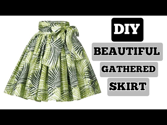 Gathered Skirt Pattern Re-Mix Tutorial