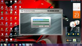 how to lock a folder