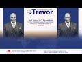 Prof Arthur G.O. Mutambara, Former Zimbabwe Deputy Prime Minister In Conversation With Trevor Part 1