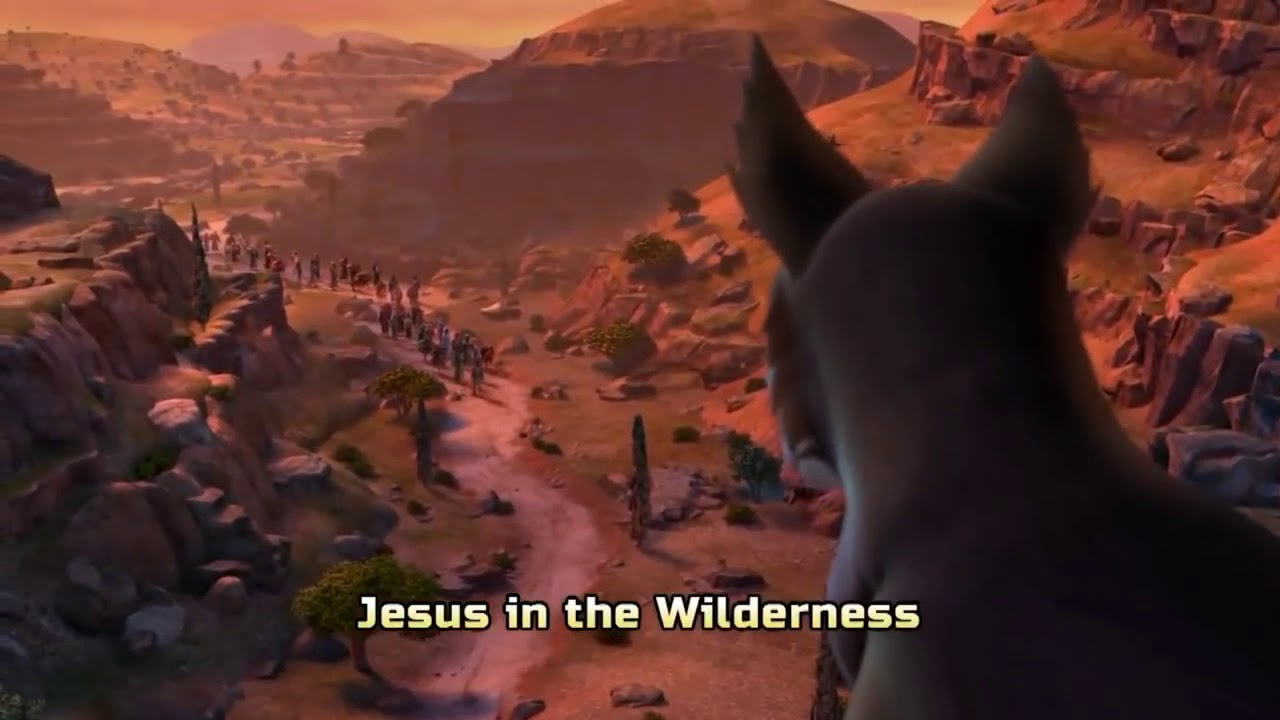 Superbook Jesus in the wilderness temptation - YouTube