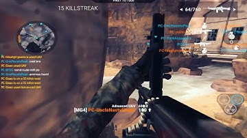 Bullet Force - MG4 Nuke! (64 Man Lobby!)