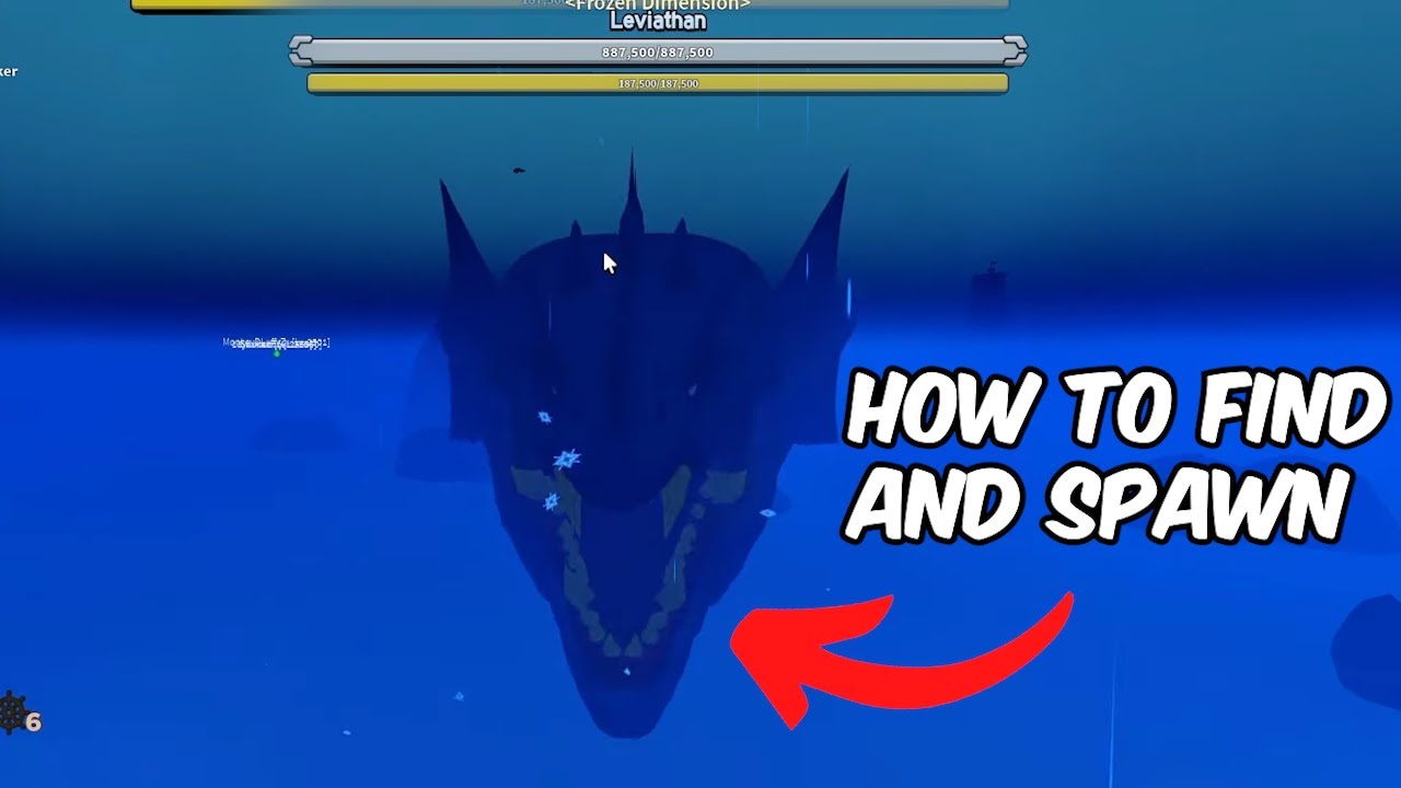 How To Spawn the Leviathan Raid Boss in Blox Fruits