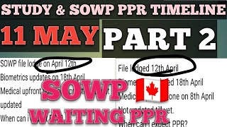 11 may latest ppr timeline canada sowp 🇨🇦