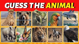 Guess the Animal Quiz 🐾 | Fun and Challenging Animal Trivia Game