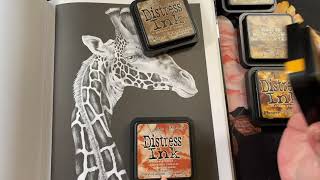 Intricate Ink Animals in detail | Tim Jeffs | Giraffe