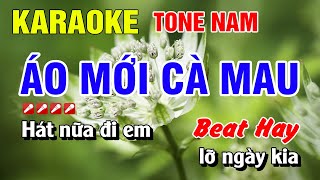 Karaoke Áo Mới Cà Mau Tone Nam Nhạc Sống Beat Hay | Nguyễn Linh Resimi