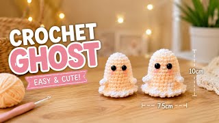 Crochet Ghost: Beginner-Friendly Halloween Amigurumi & Keychain Tutorial