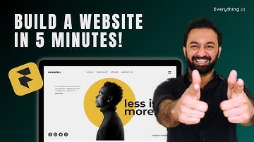 Use Framer to Build a Website in 5 Minutes!